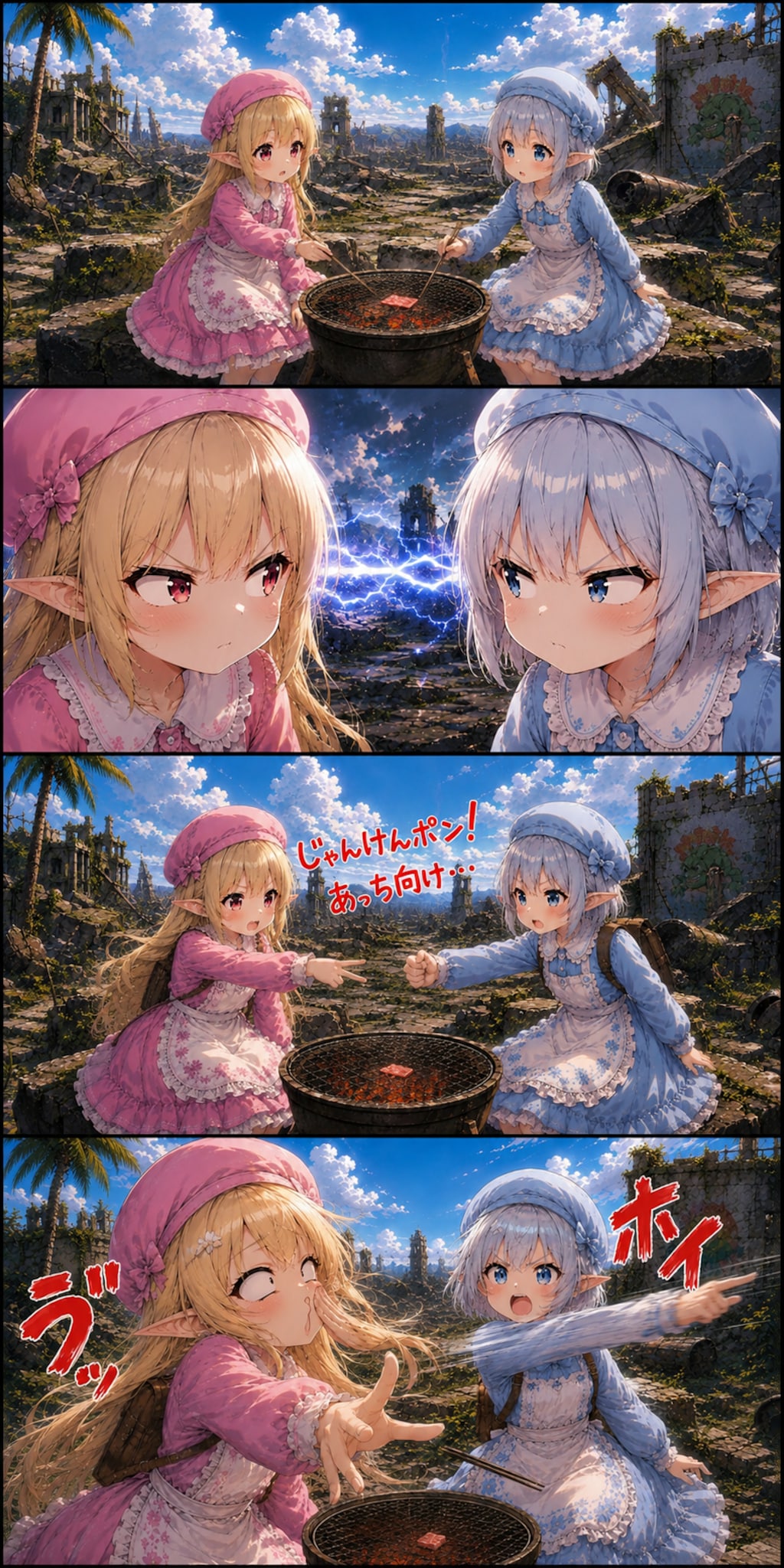 エルフちゃんの旅路　激闘編