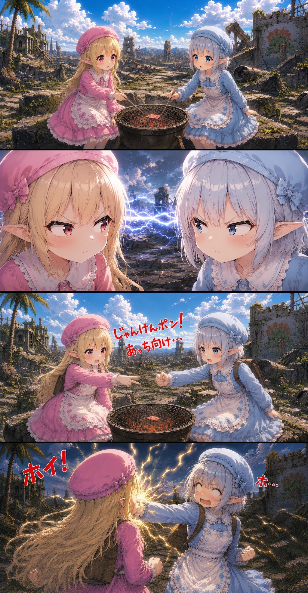 エルフちゃんの旅路　激闘編