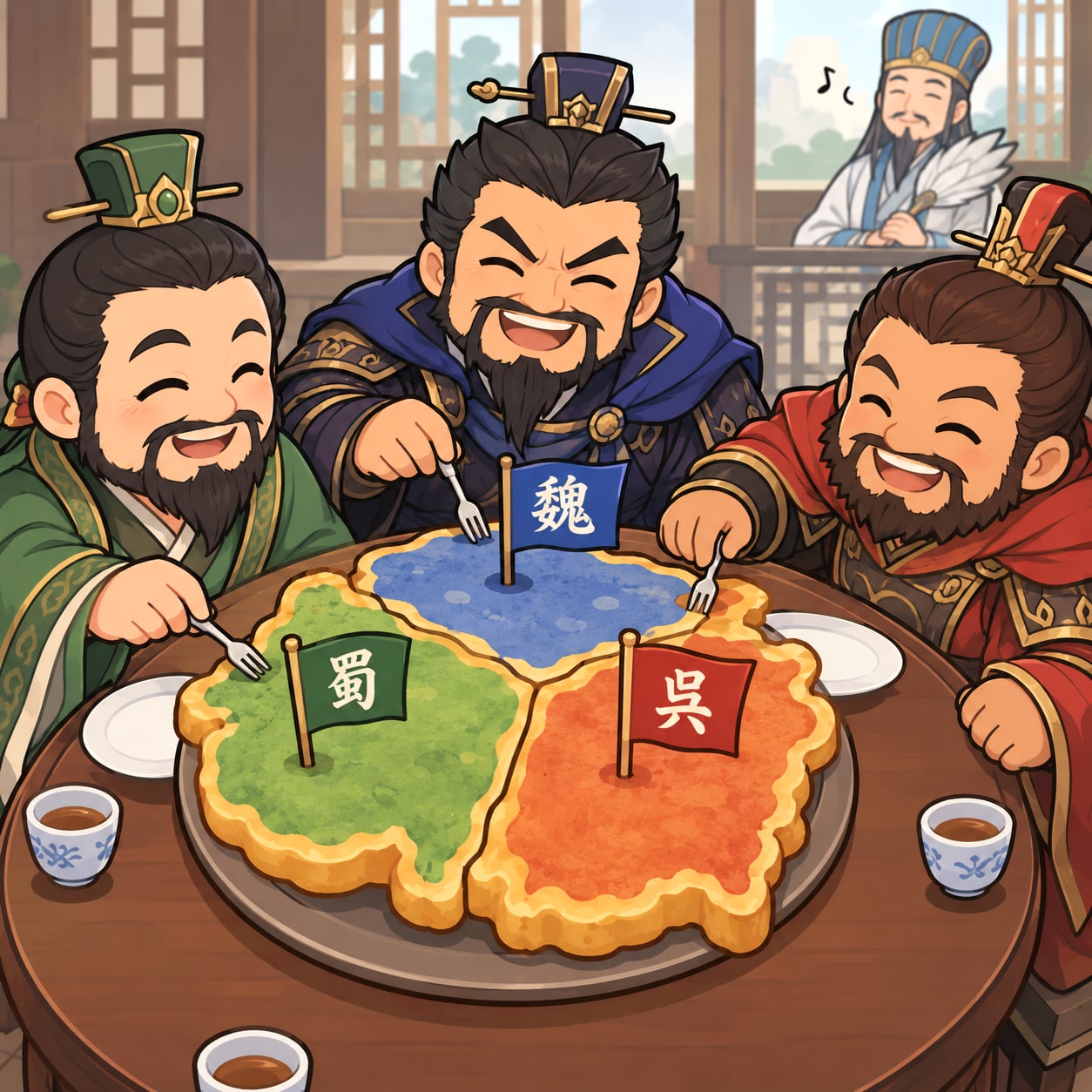天下三分の計 | の人気AIイラスト・グラビア