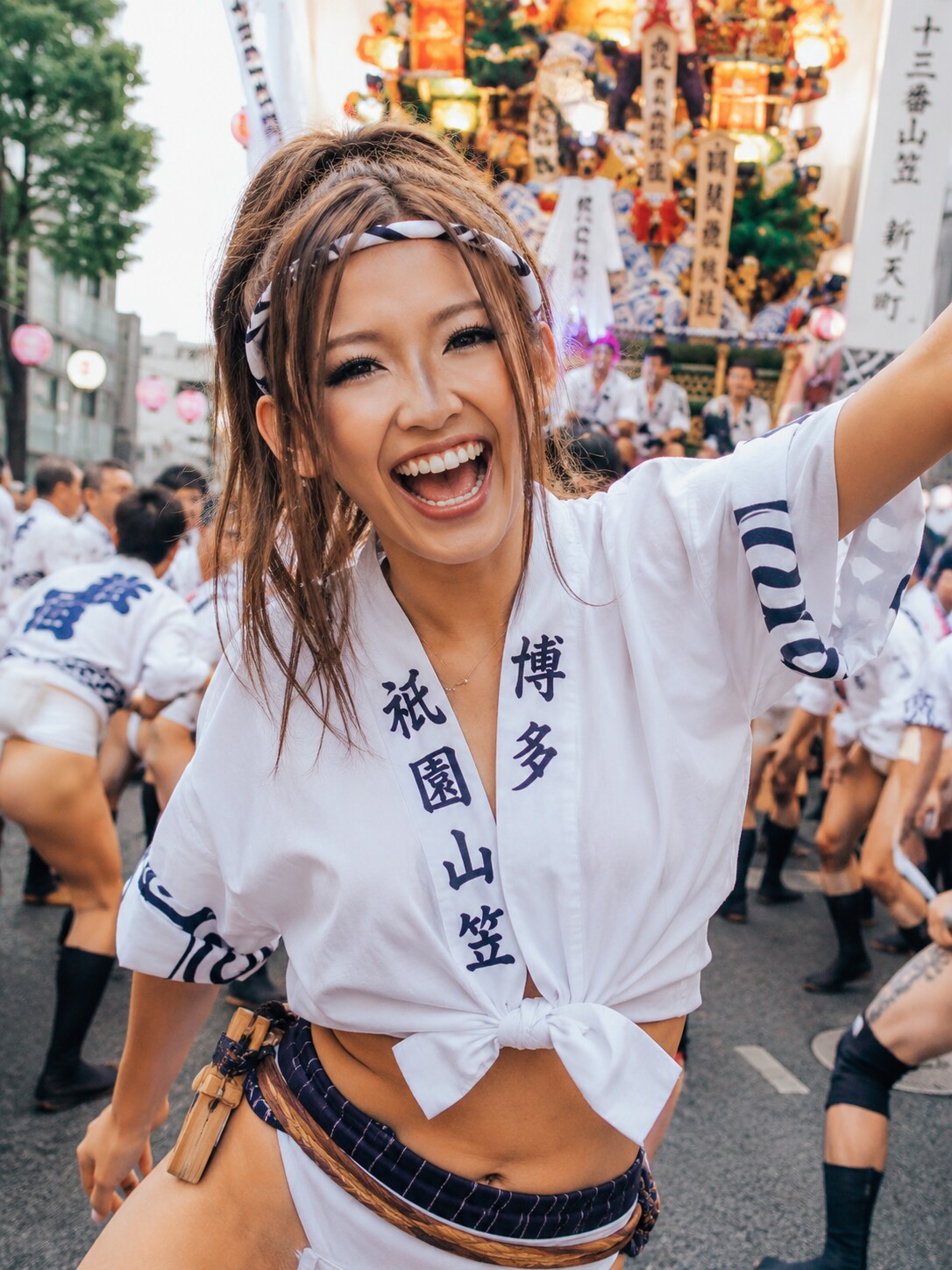 ギャルの博多祇園山笠