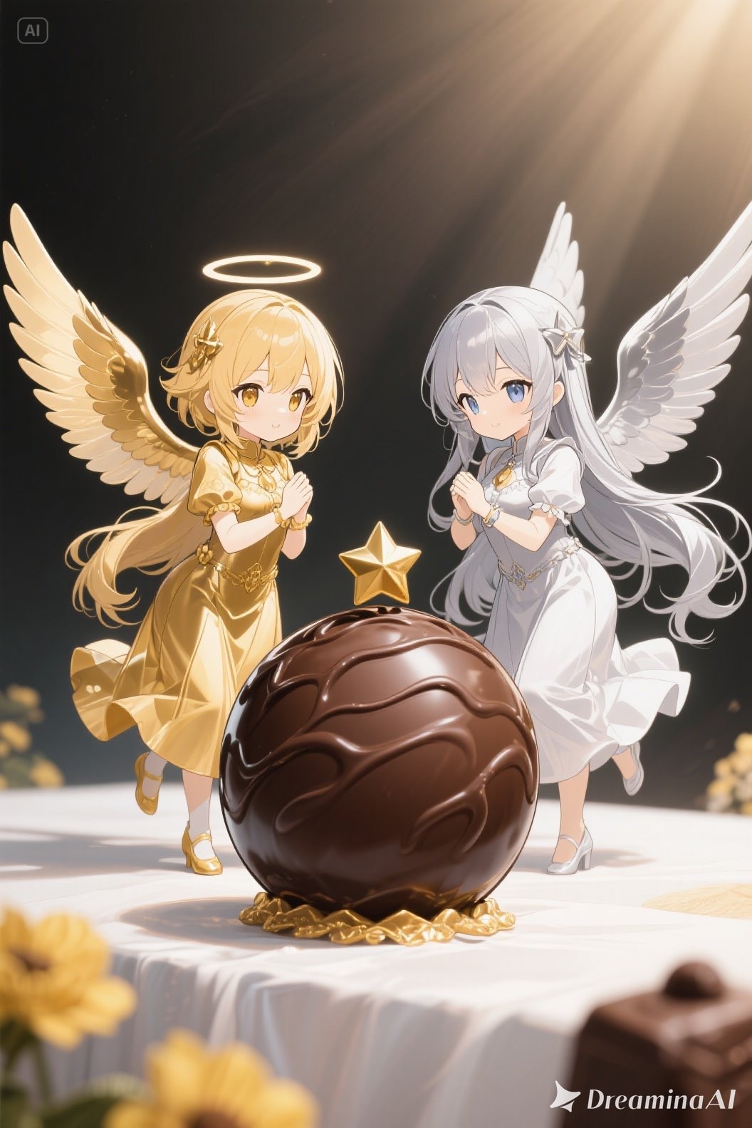 金と銀のエンゼル461 | の人気AIイラスト・グラビア