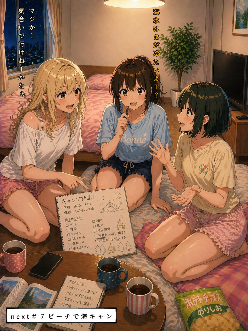 ＃６キャンプどこ行く？