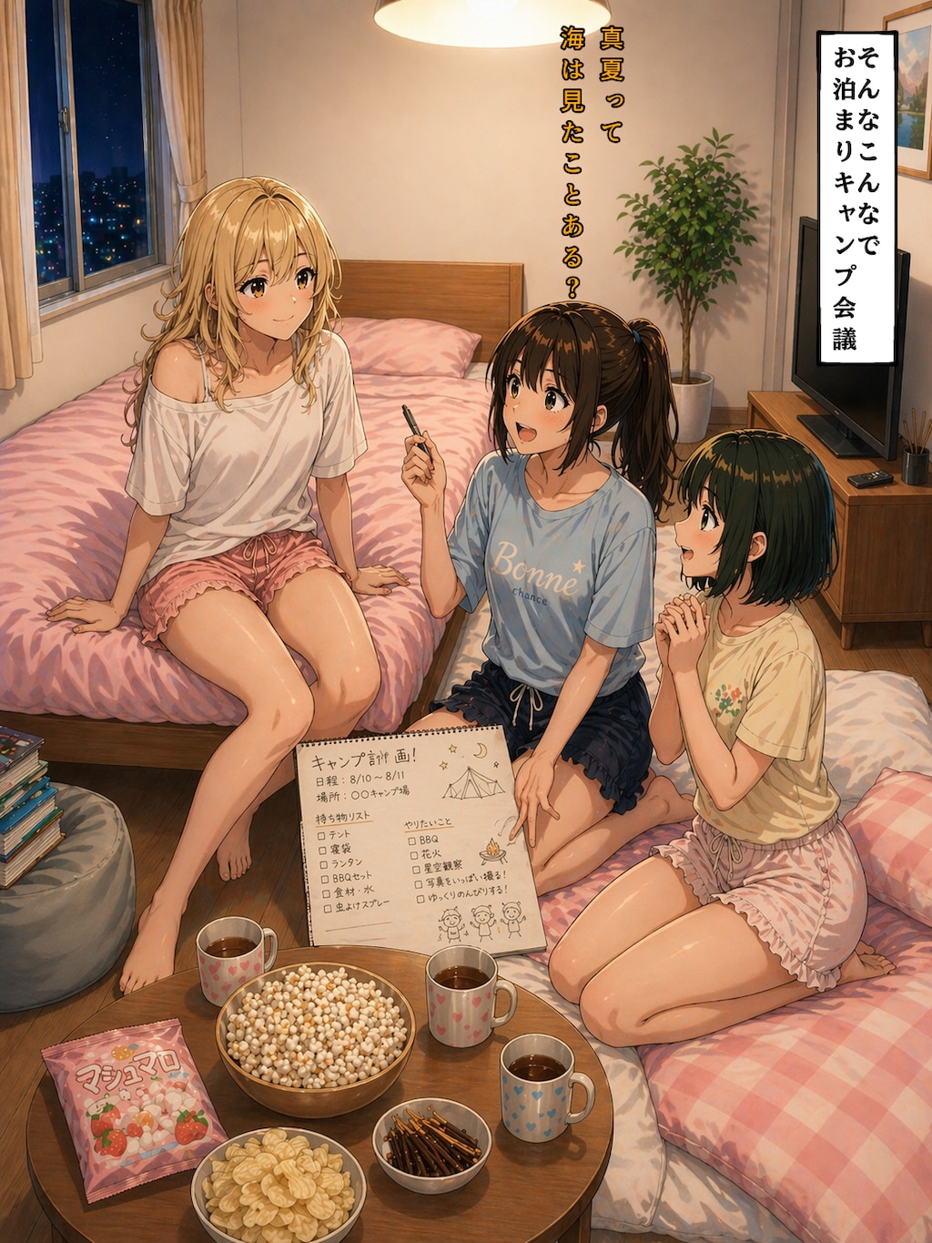 ＃６キャンプどこ行く？