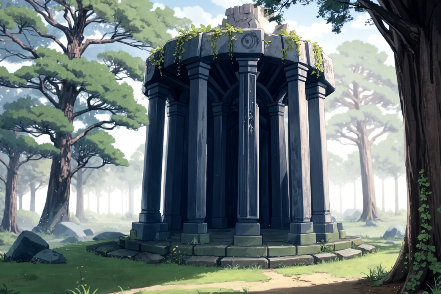 ルヤカの祠(先代勇者の祠)_20240724 | の人気AIイラスト・グラビア