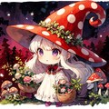 キノコの森の魔女 3枚目