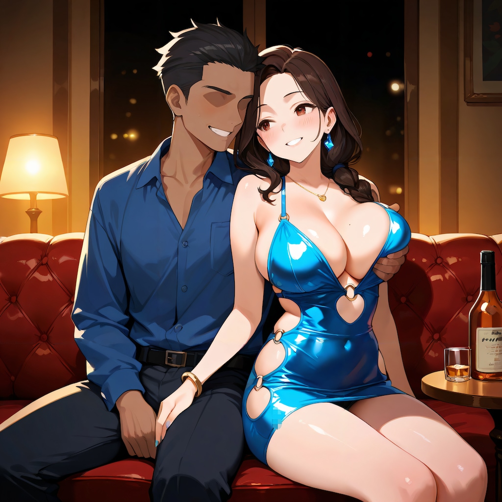 夜出掛ける妻をつけたら