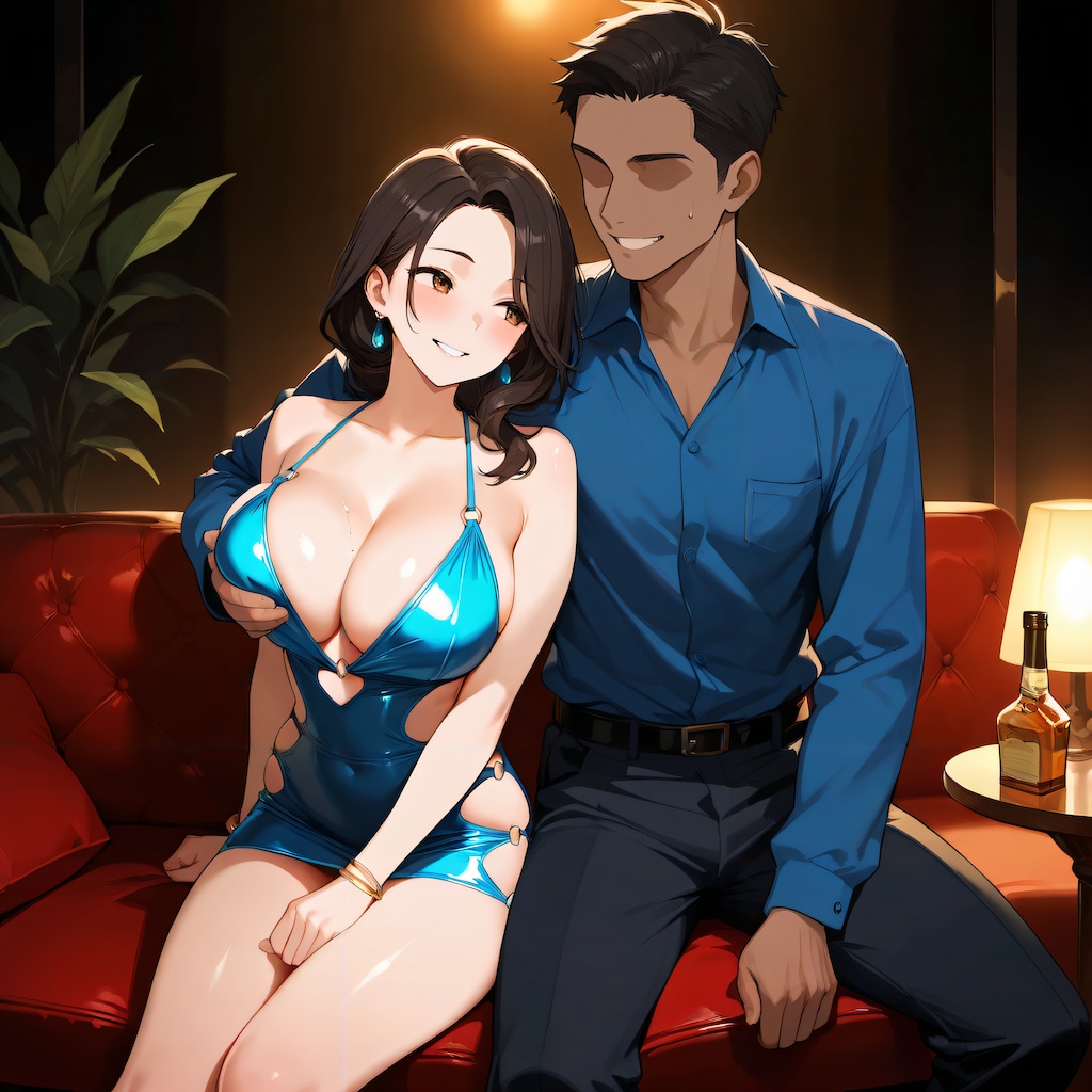 夜出掛ける妻をつけたら
