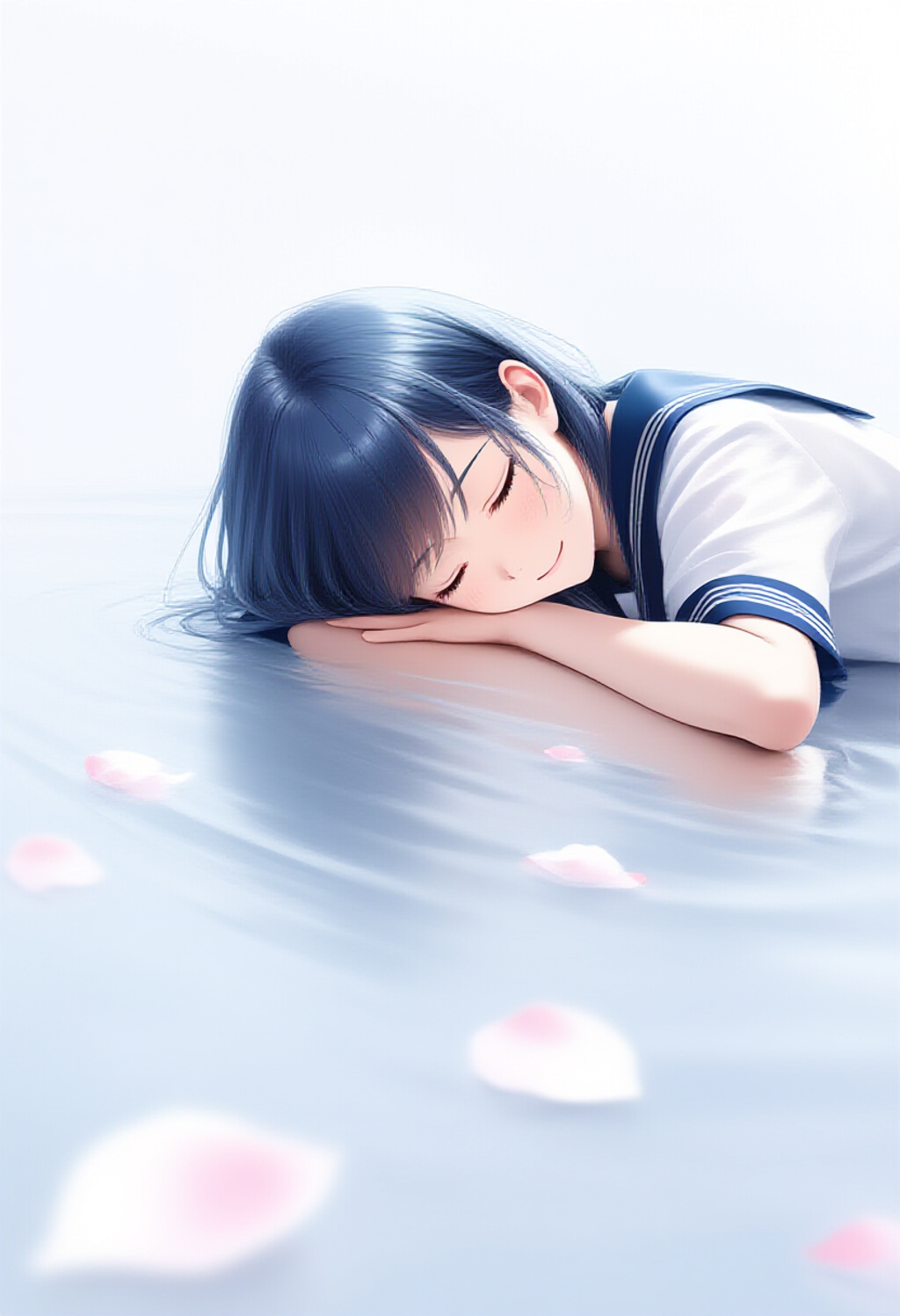 うたた寝の微笑