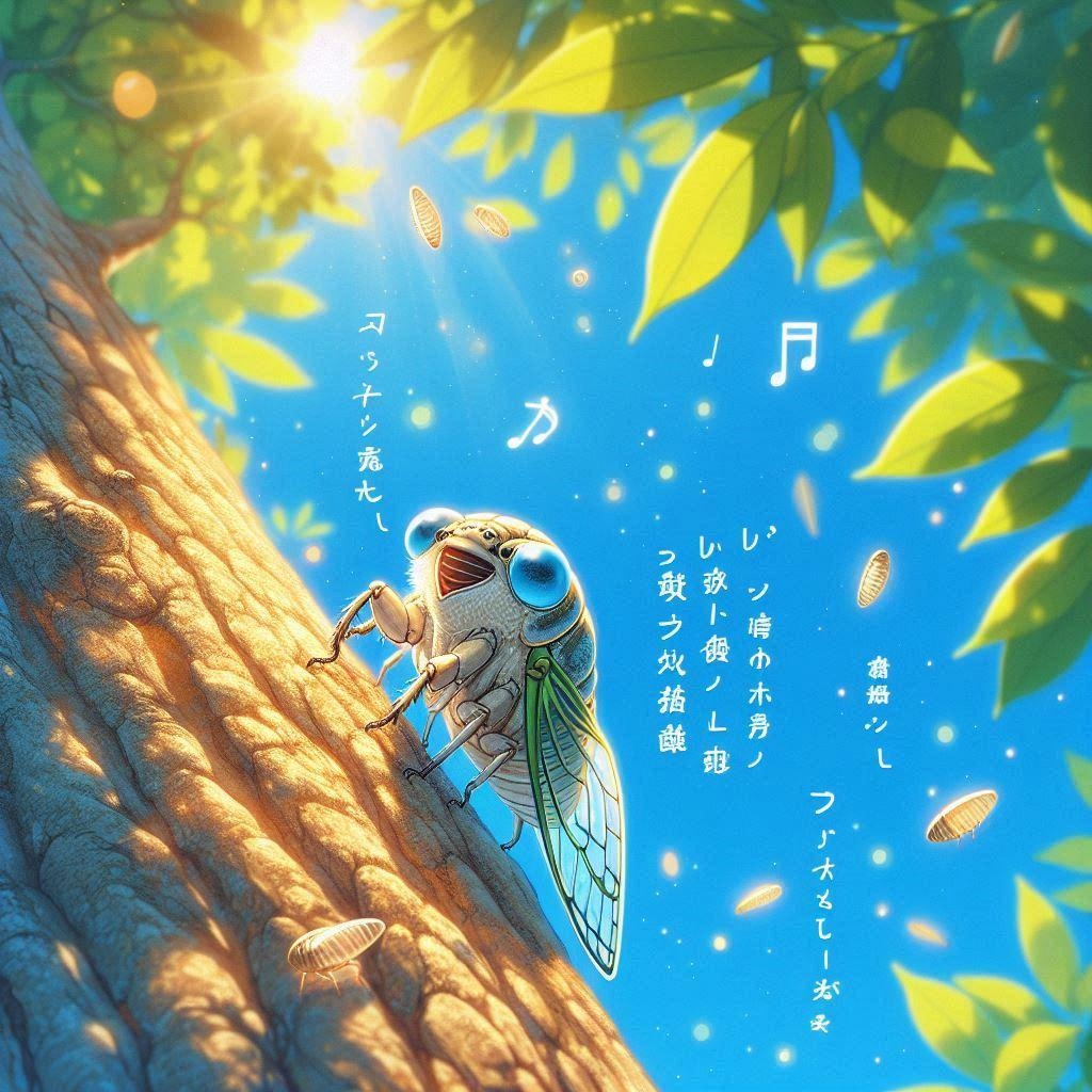 蝉の声を聴いてみた