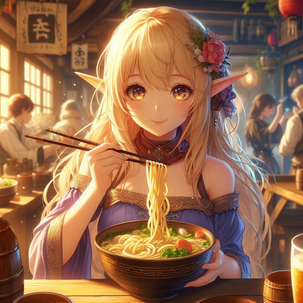 うどんの日とエルフ