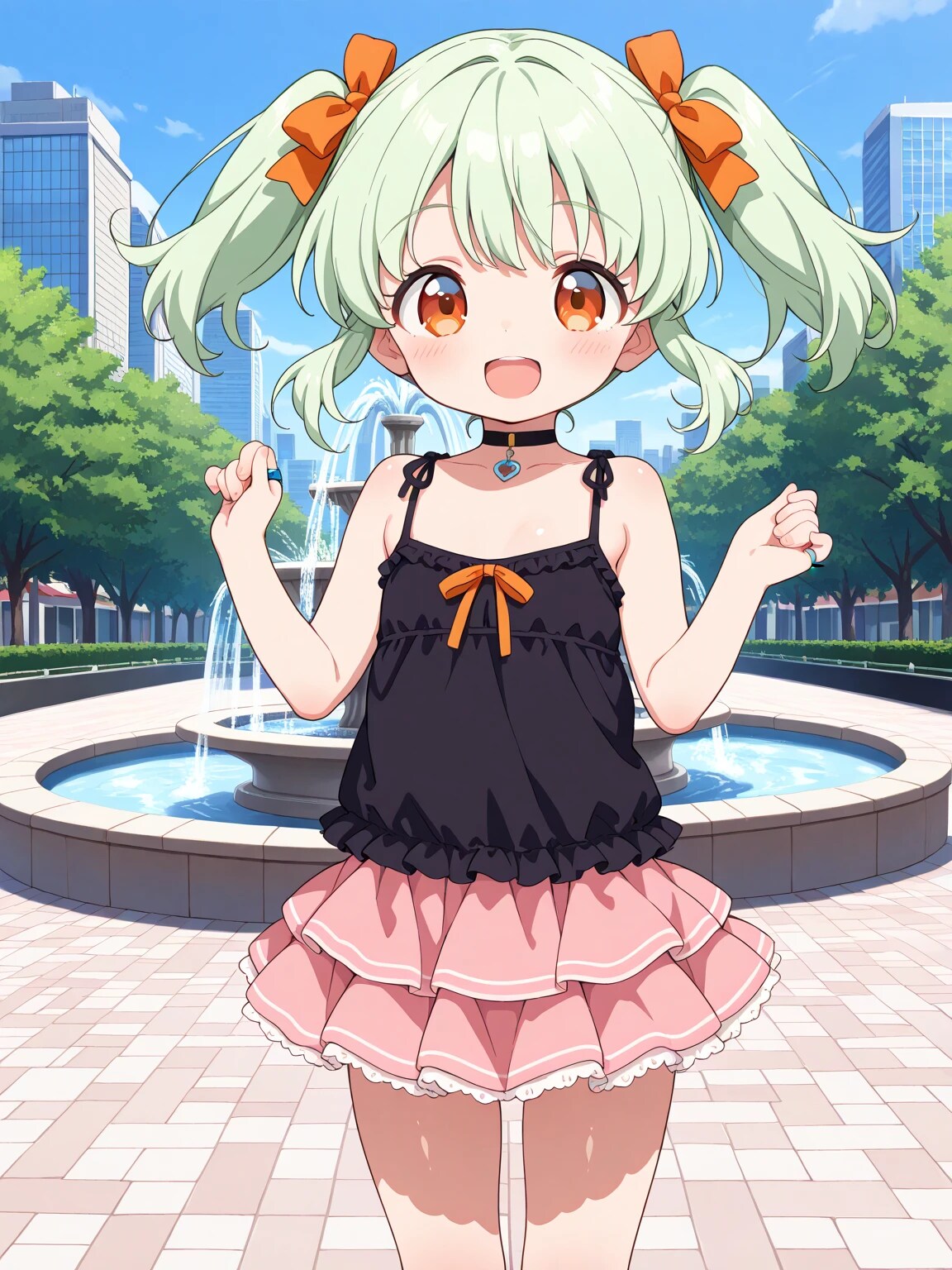 りおちゃんの夏コーデ考えてます2