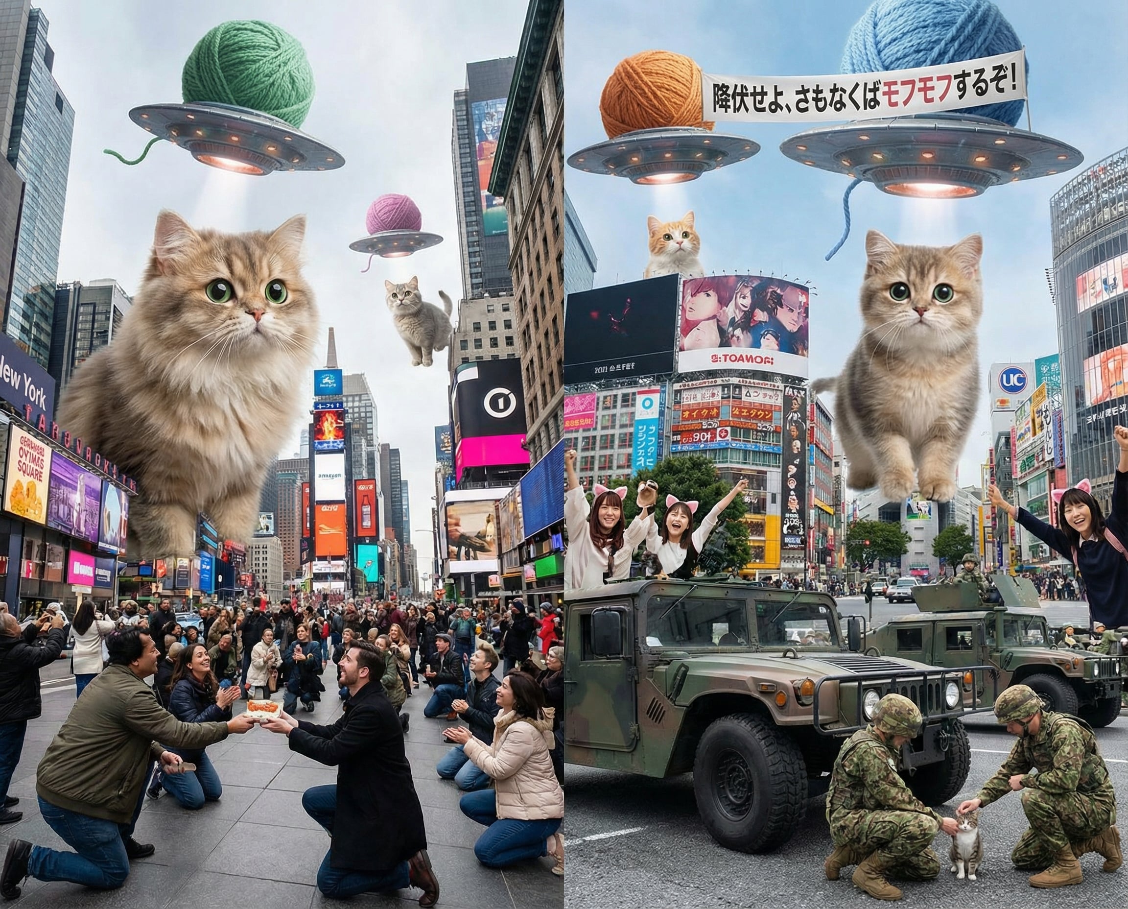 猫には勝てねえよな | の人気AIイラスト・グラビア