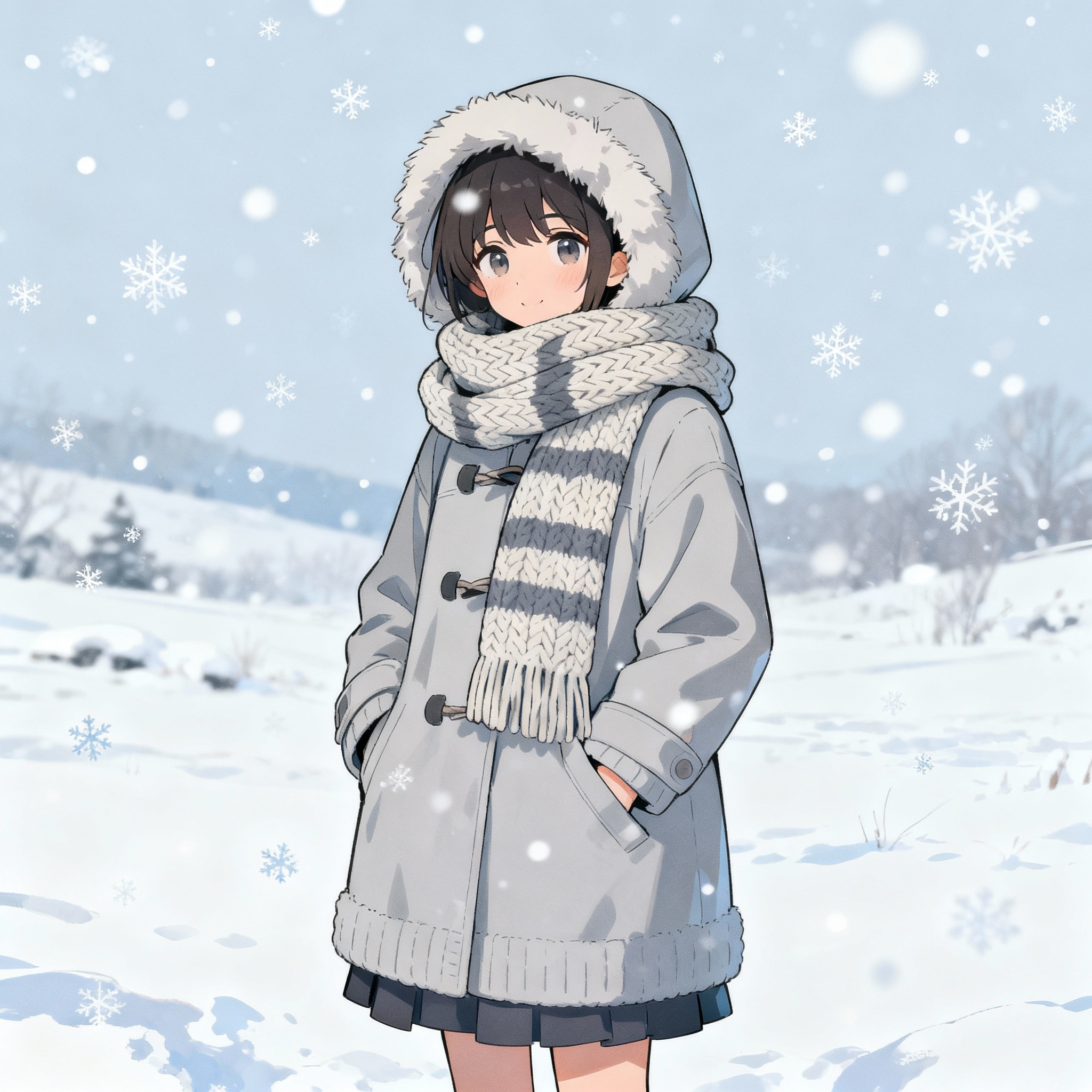 冬ガール_2025/10/24 | の人気AIイラスト・グラビア