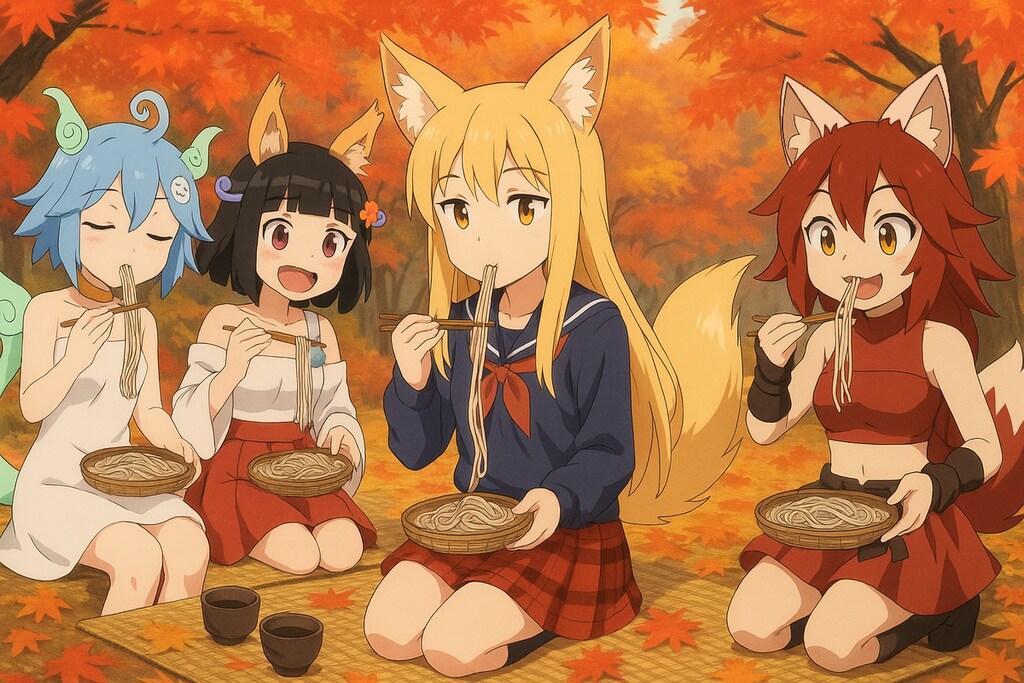 そばつゆが何なのかどう使うのかいまいち分からなかった多種族