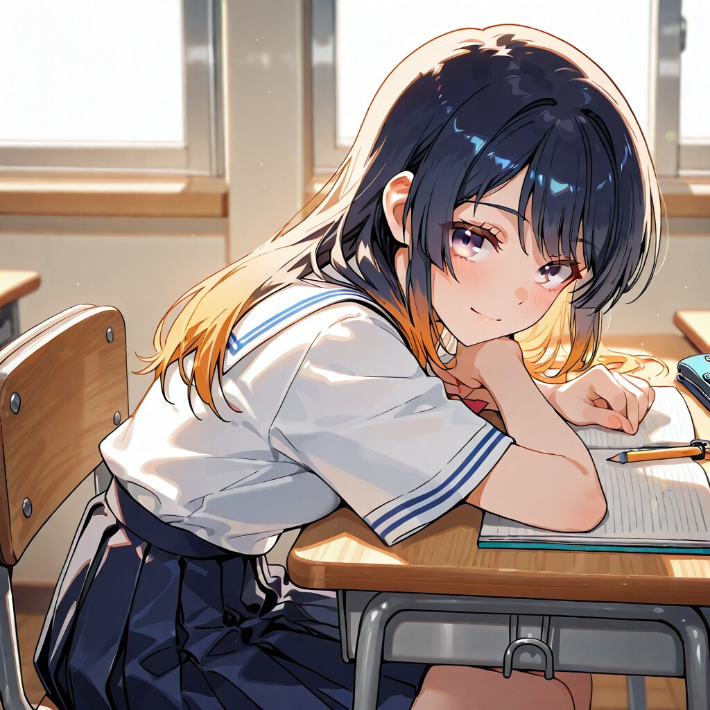 となりの席の娘