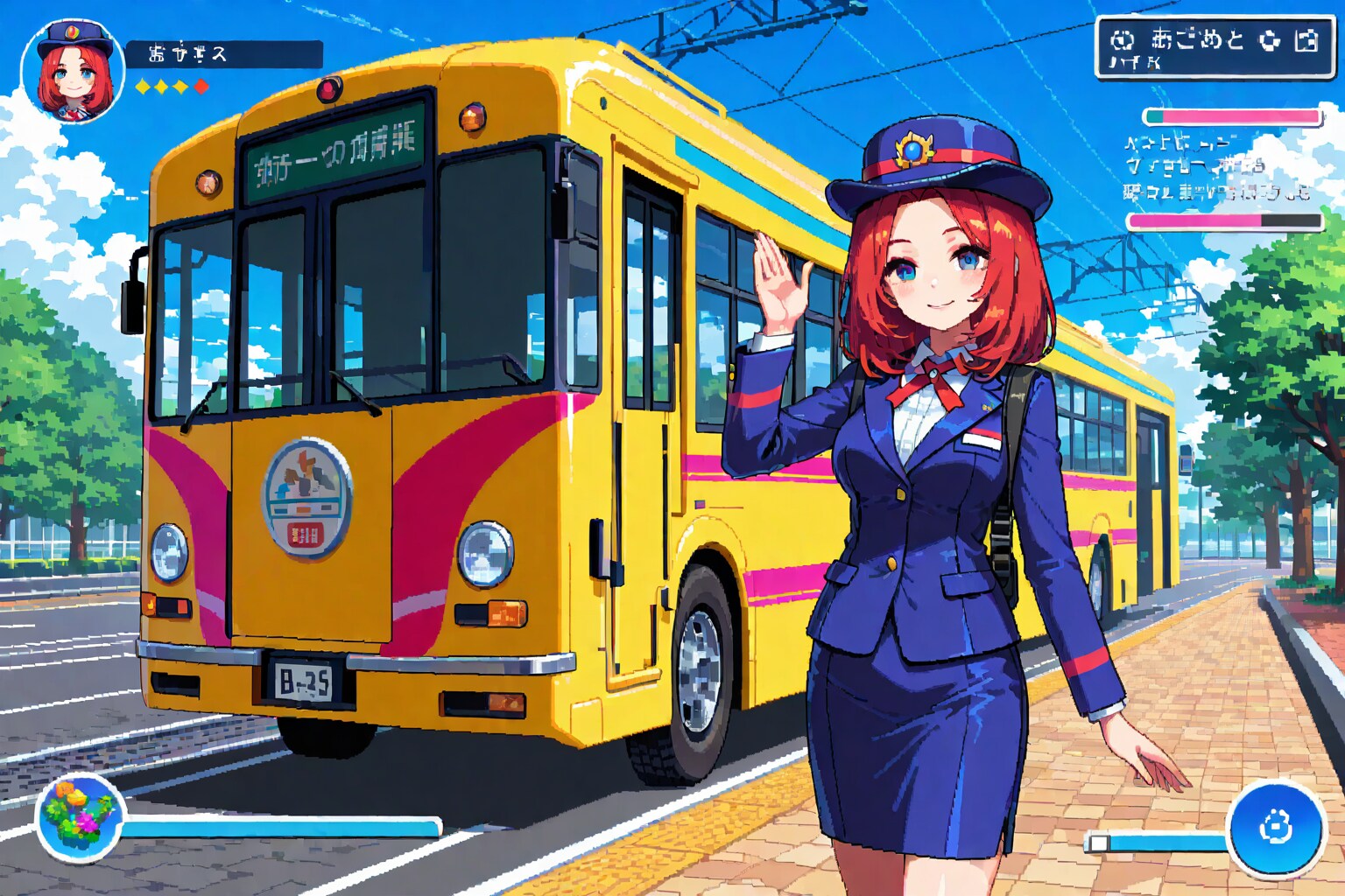 バスガイドさんと仲良くなるゲーム