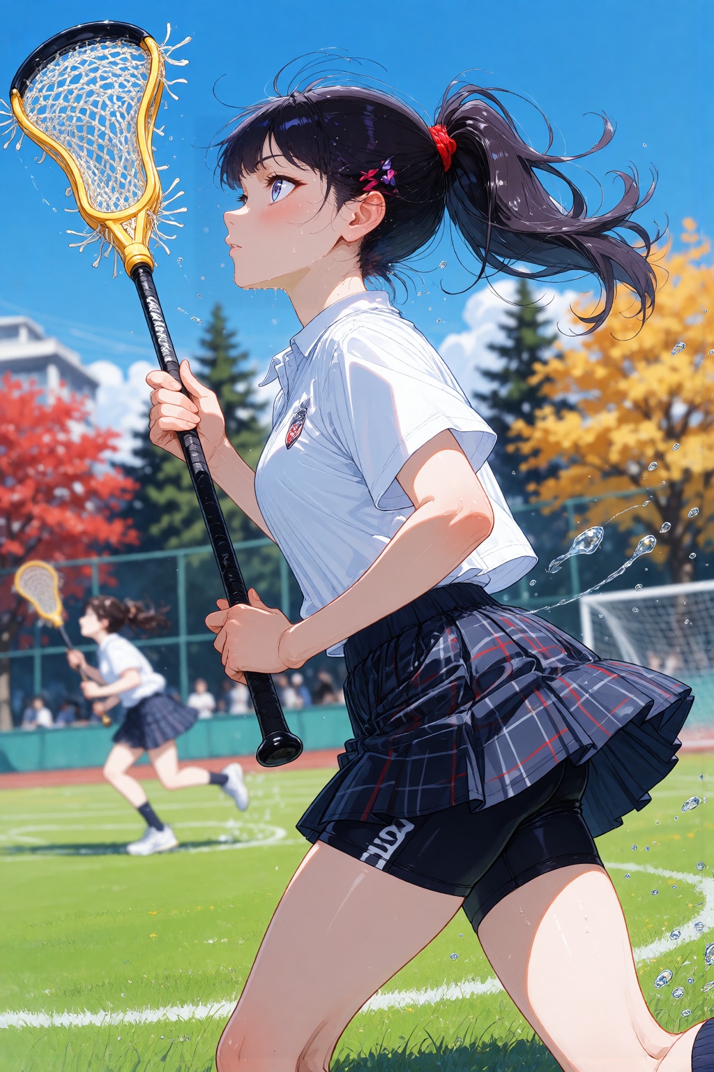 ラクロス少女