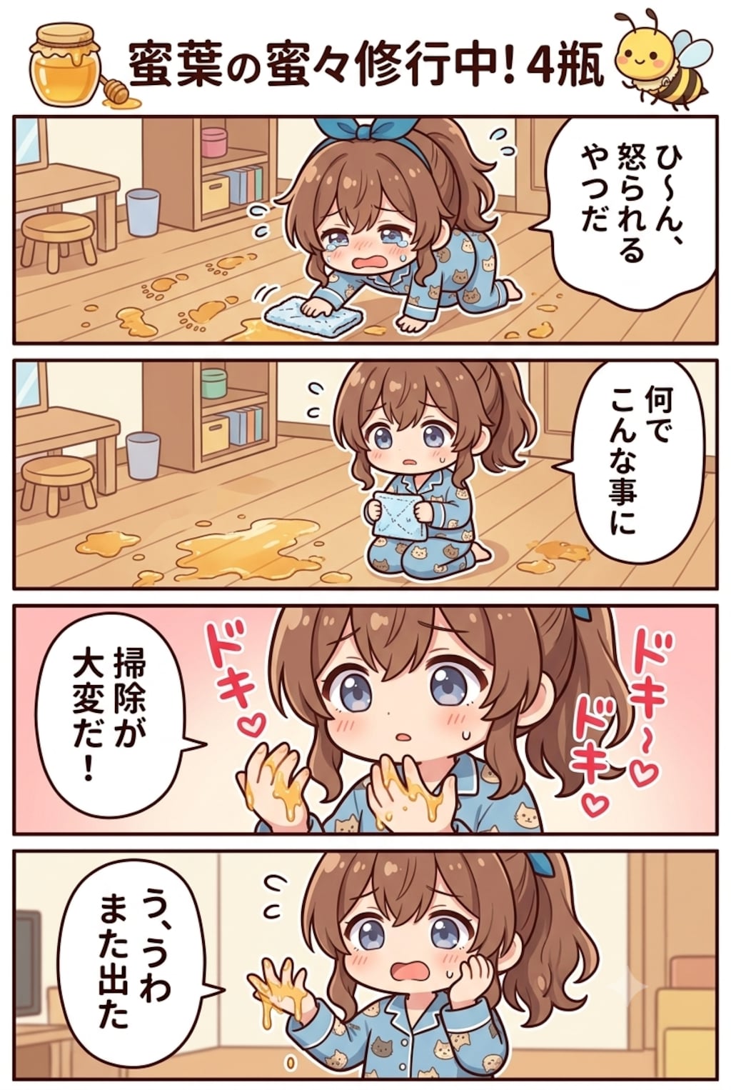 蜜葉の蜜々修行中！4瓶