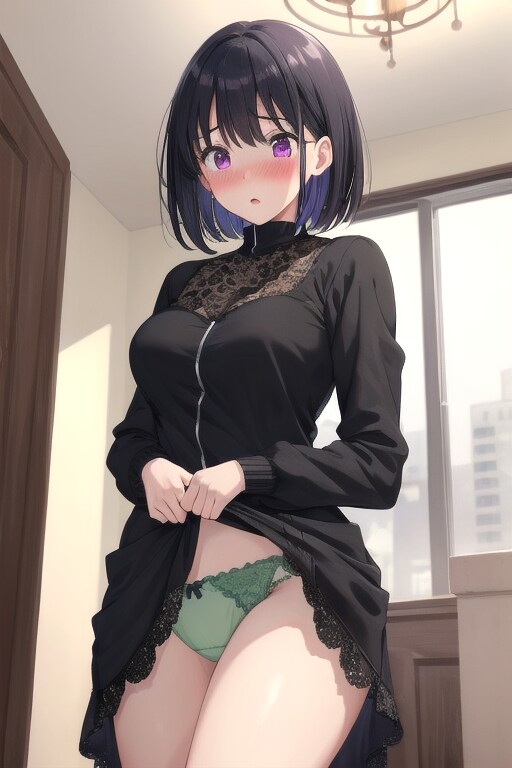 恥ずかしいから目瞑ってて💦
