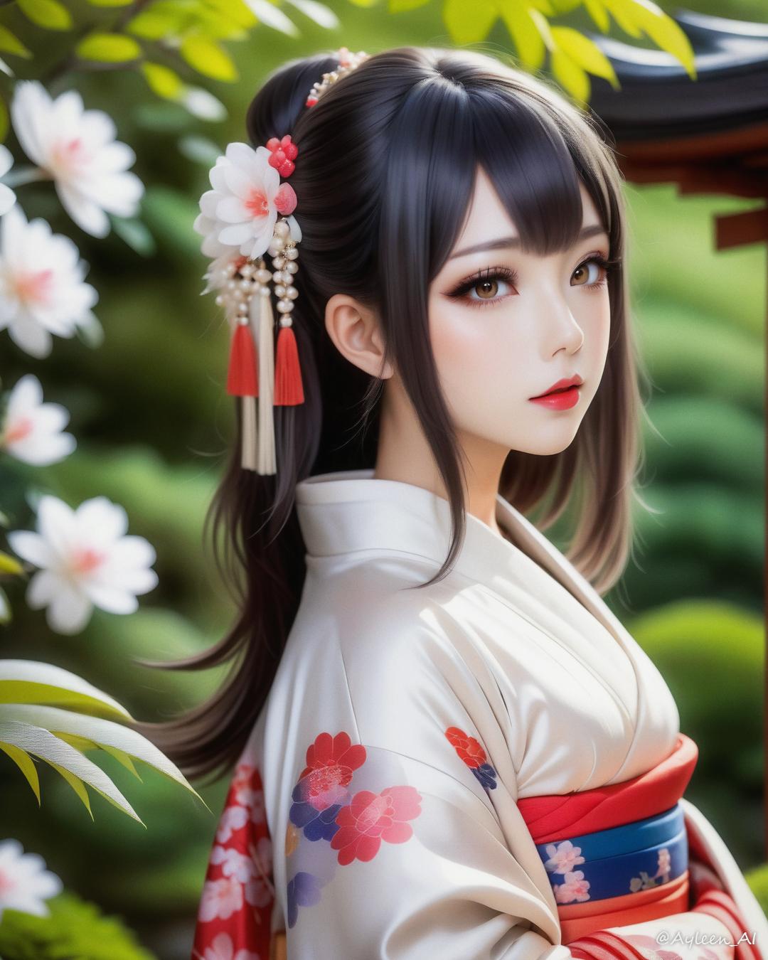 成人式の日なので着物