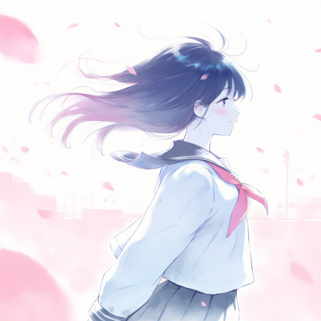 入学式後 | の人気AIイラスト・グラビア