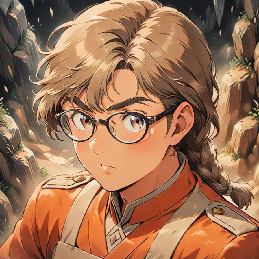 眼鏡…没でw