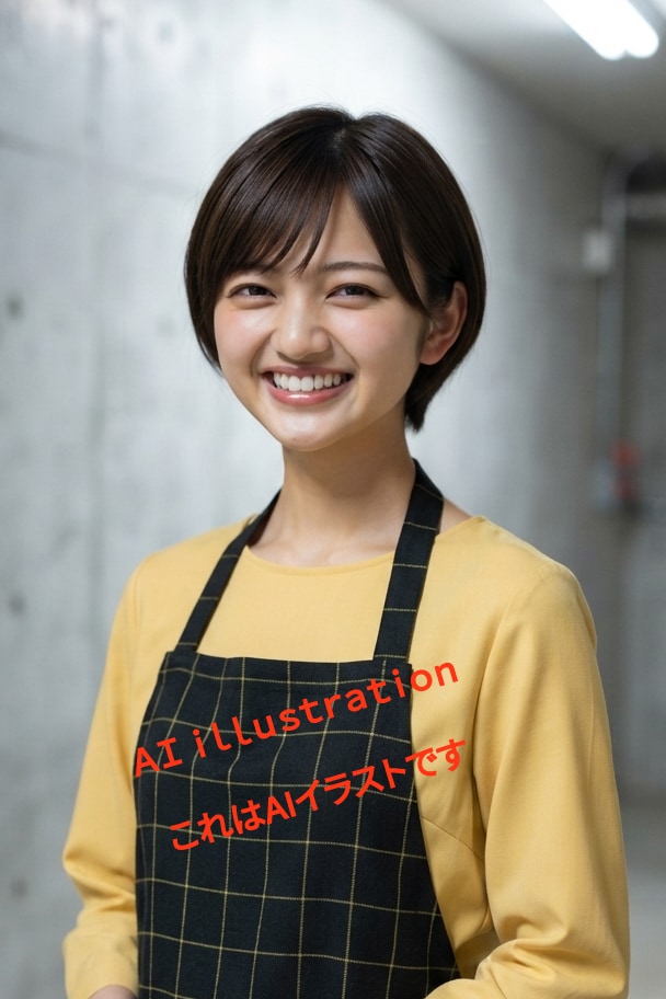 かつての職場の年下の同期の子  Twitterで私のものとしては比較的多めに“いいね”頂けたのは──この子のAIイラストが可愛いからか？