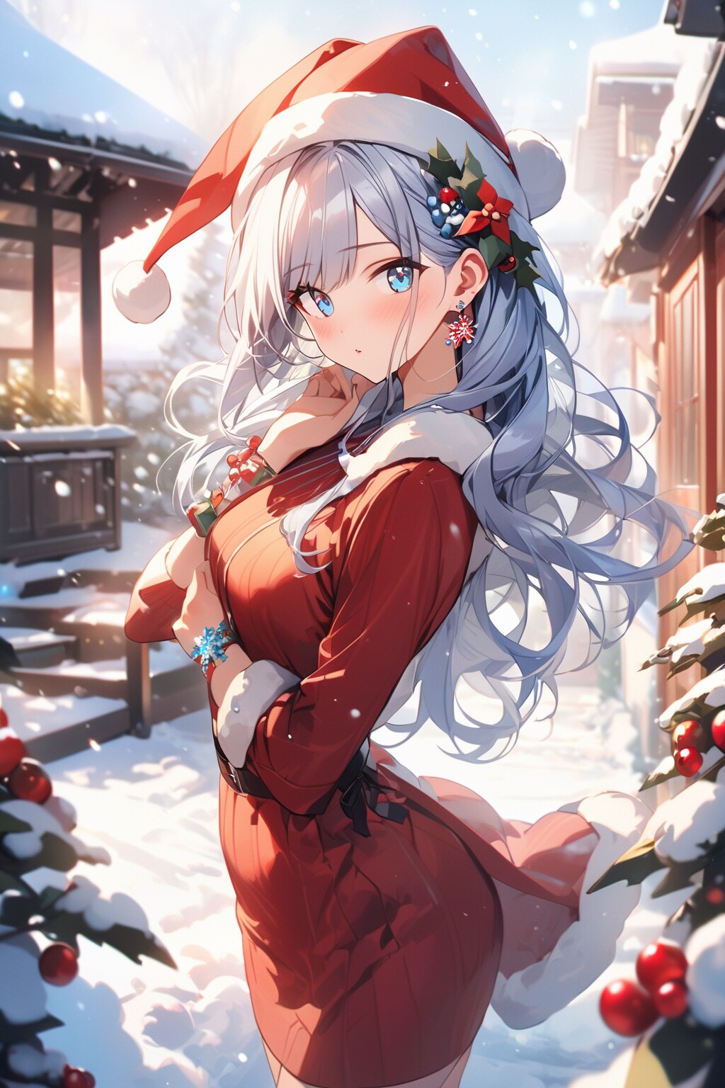 サンタガール | の人気AIイラスト・グラビア