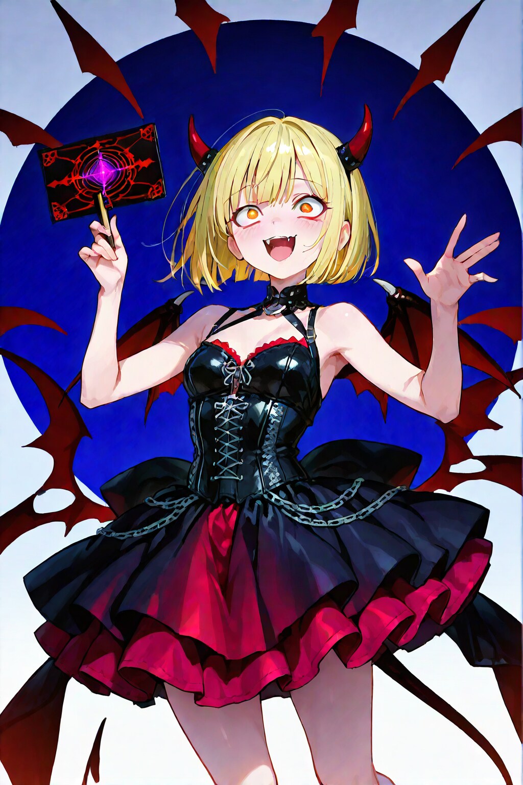 エイプリルフールな、堕天使ルシファーちゃん