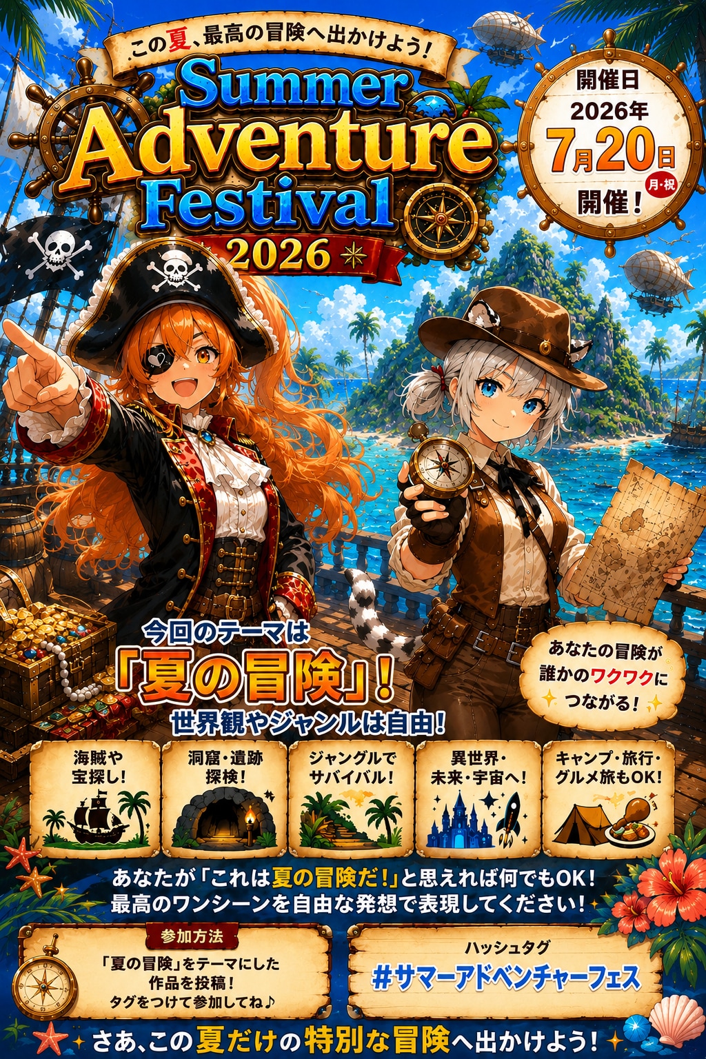 Summer Adventure Festival 2026 開催します❗️✨️