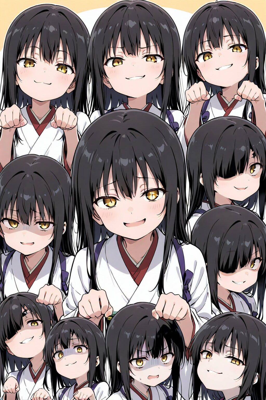 おはよう！満面の笑みのユウ子さん