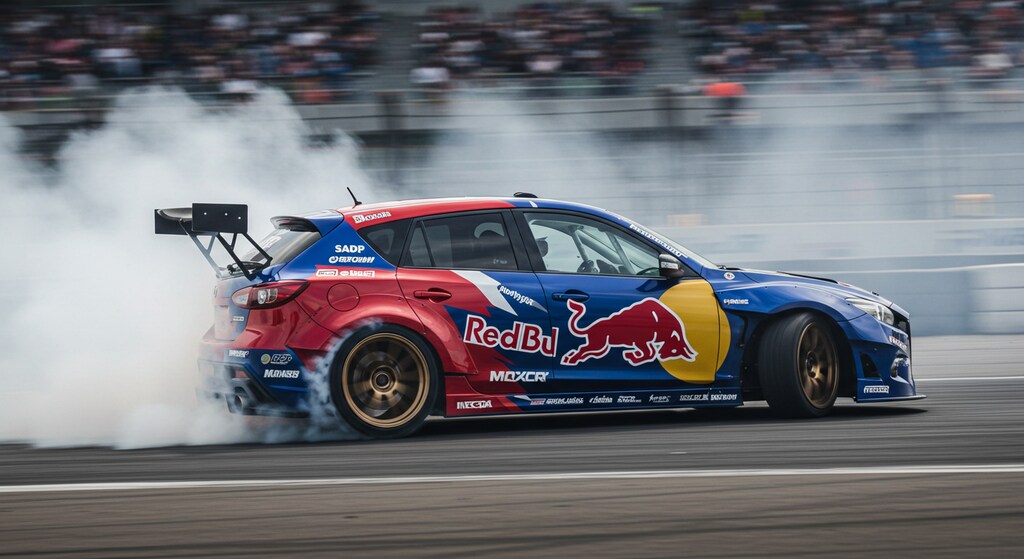 レッドブルアクセラのドリ車