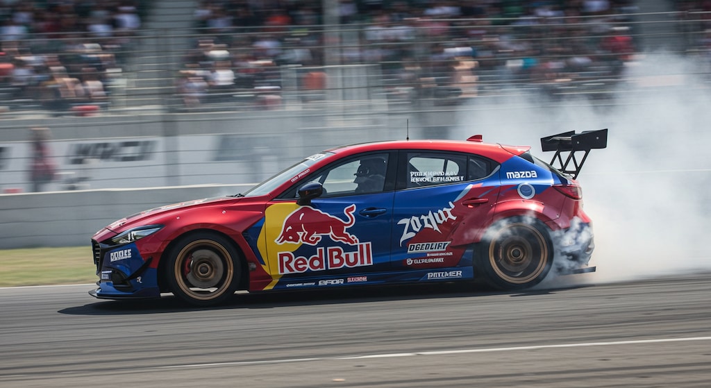 レッドブルアクセラのドリ車