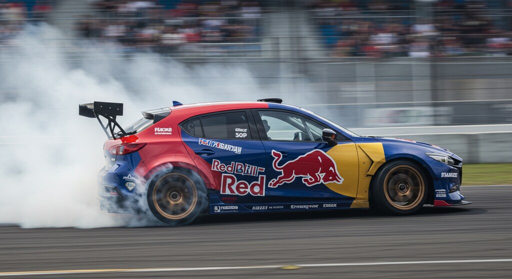 レッドブルアクセラのドリ車