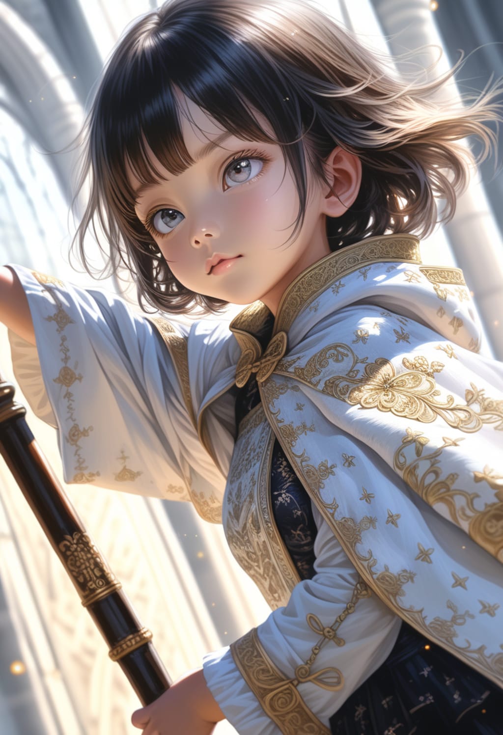 黒髪聖女さま