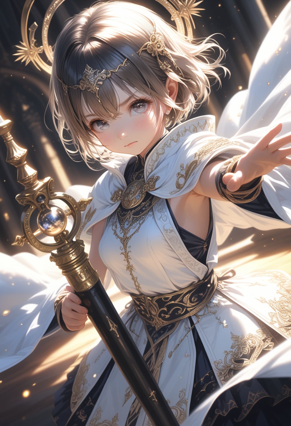 黒髪聖女さま
