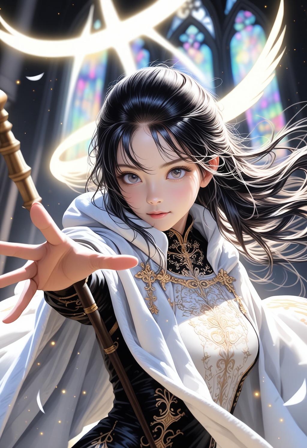 黒髪聖女さま