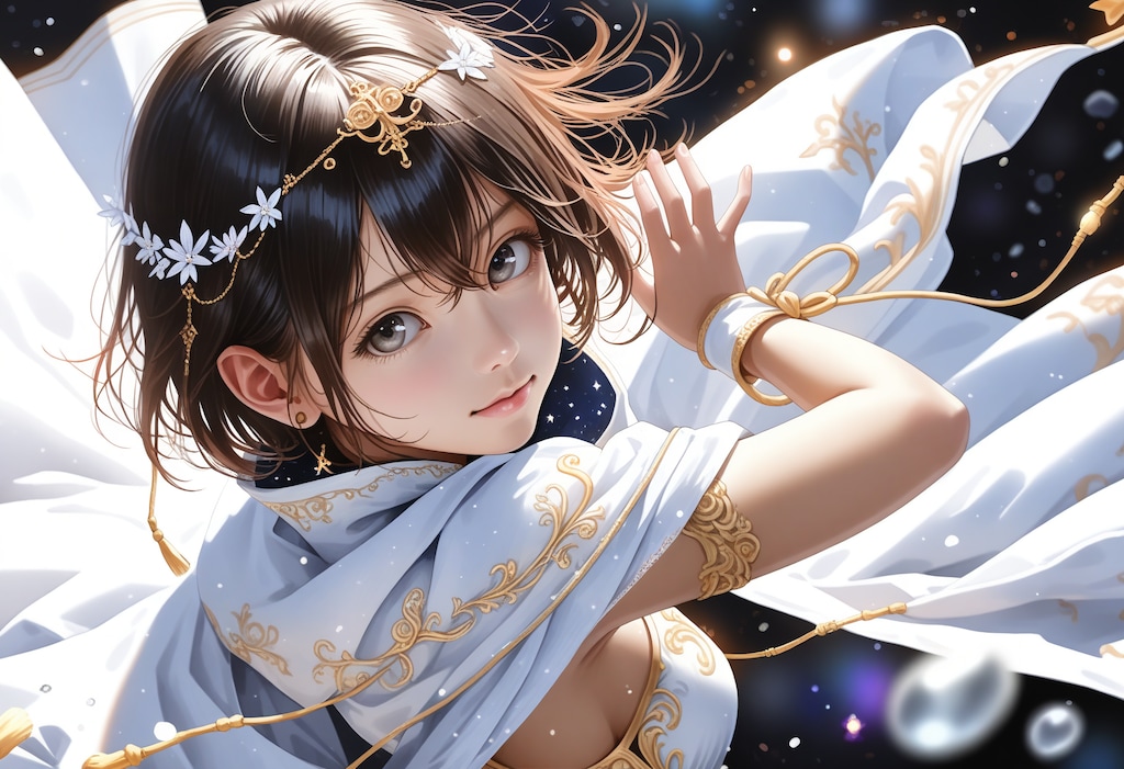 黒髪聖女さま