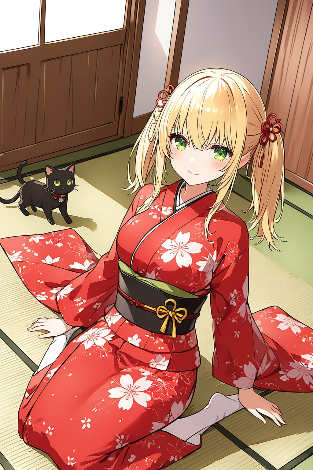 黒猫 | の人気AIイラスト・グラビア