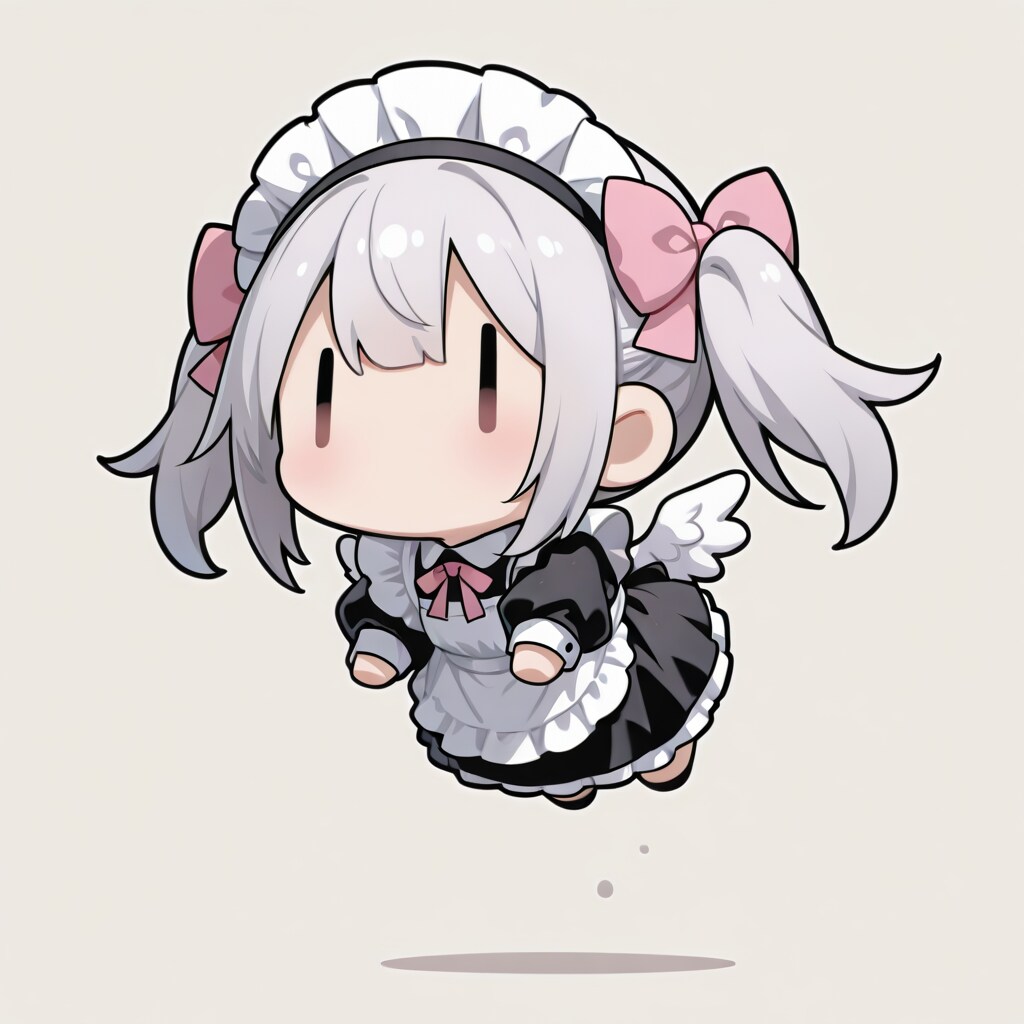 LATTE版チビメイドさん | の人気AIイラスト・グラビア