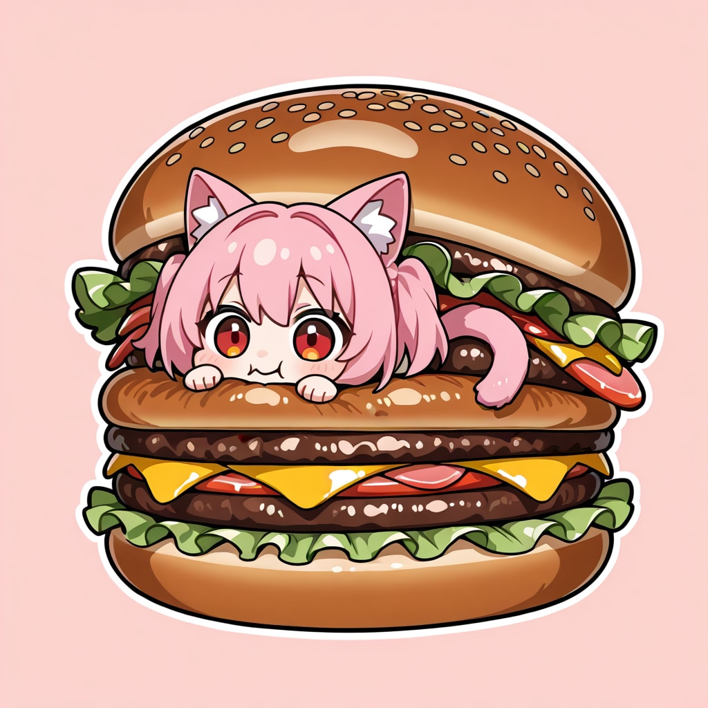 バーガー布団 | の人気AIイラスト・グラビア
