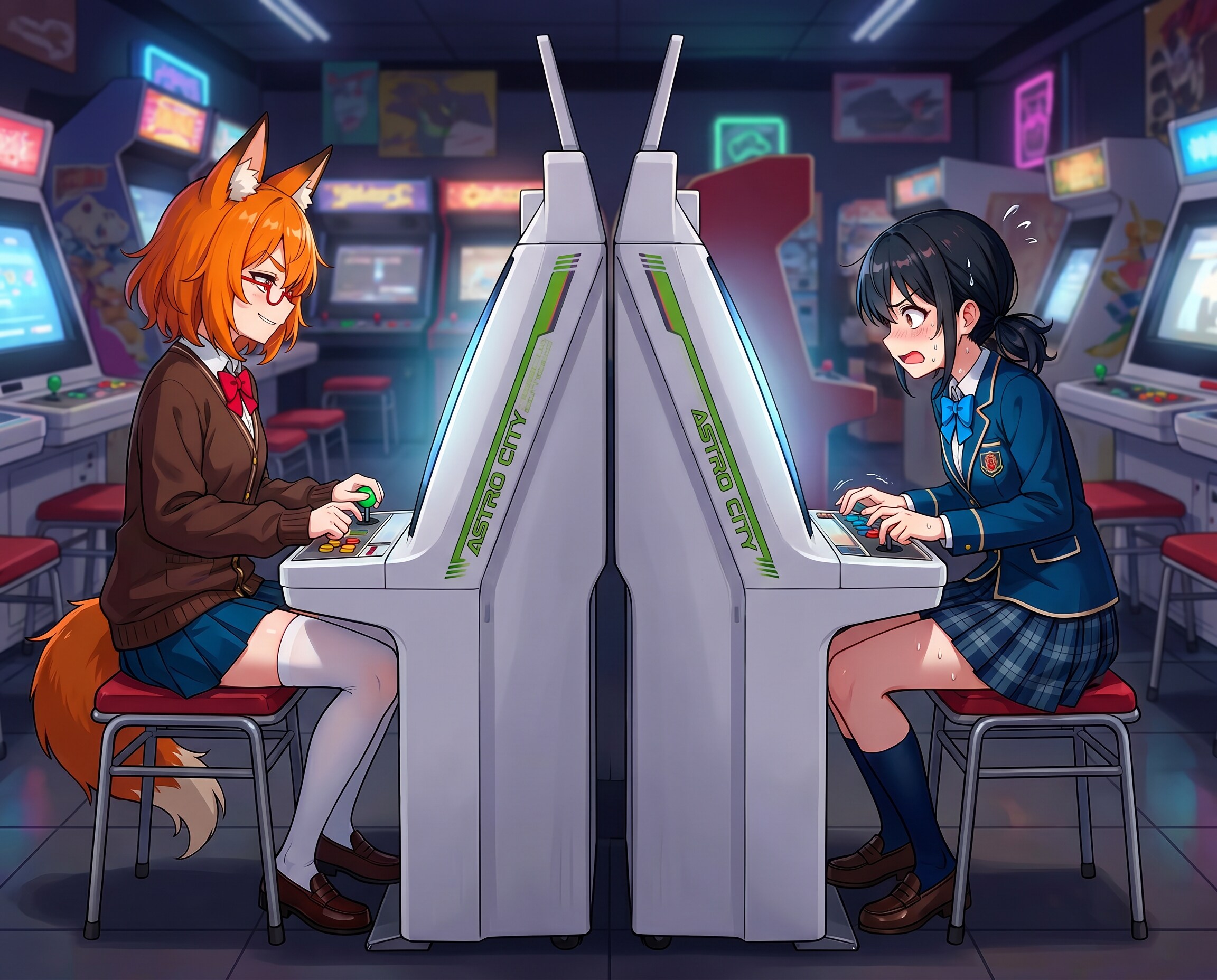 タトさん所の稲守あやかちゃんと対戦！