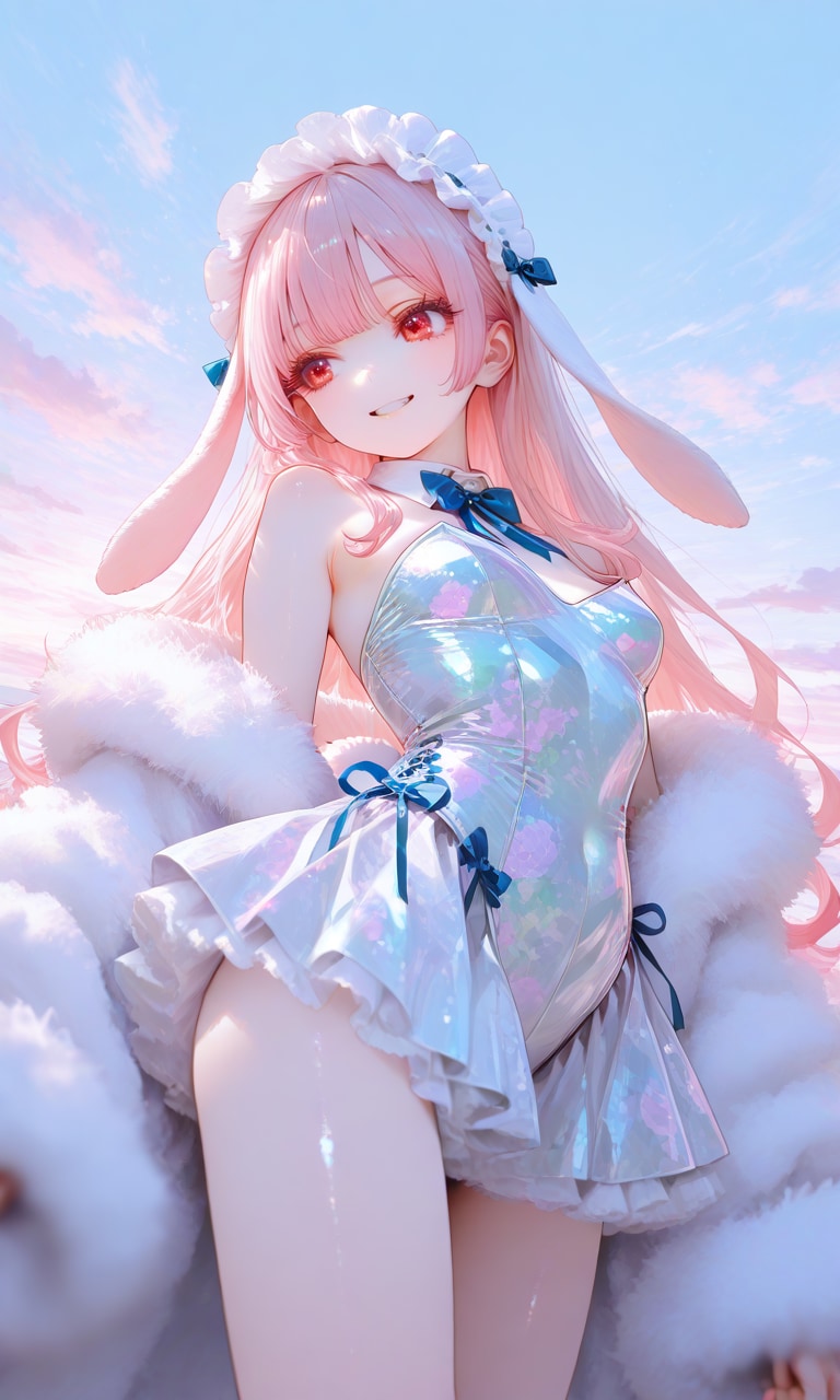 ロップイヤーバニー少女 | の人気AIイラスト・グラビア