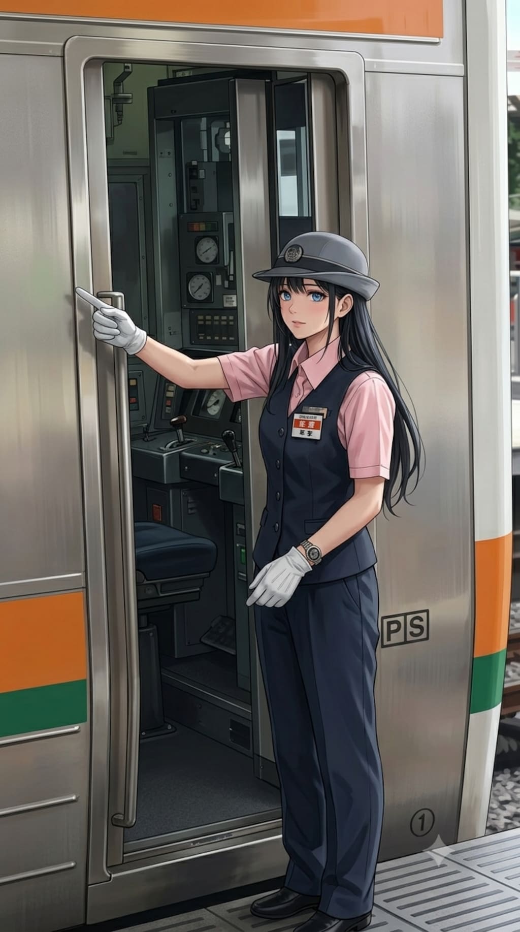 【東海道線の車掌さん】