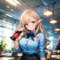 居酒屋エルフ妻 2枚目