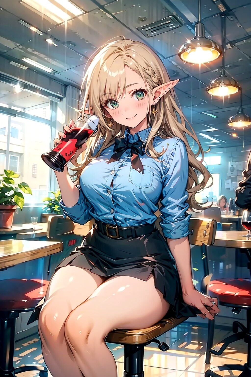 居酒屋エルフ妻