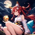 夜桜と君　V4B 3枚目