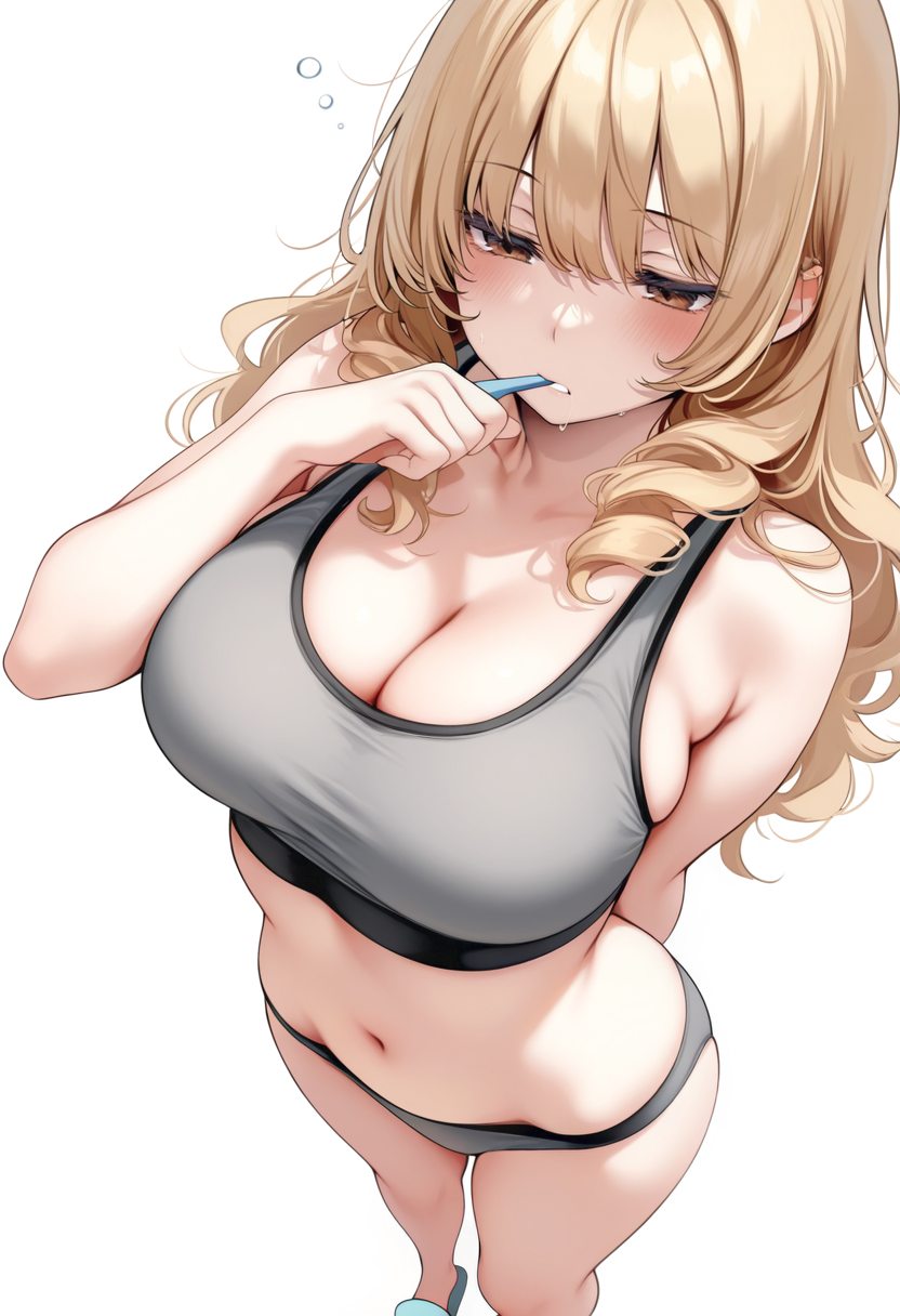 朝の準備…