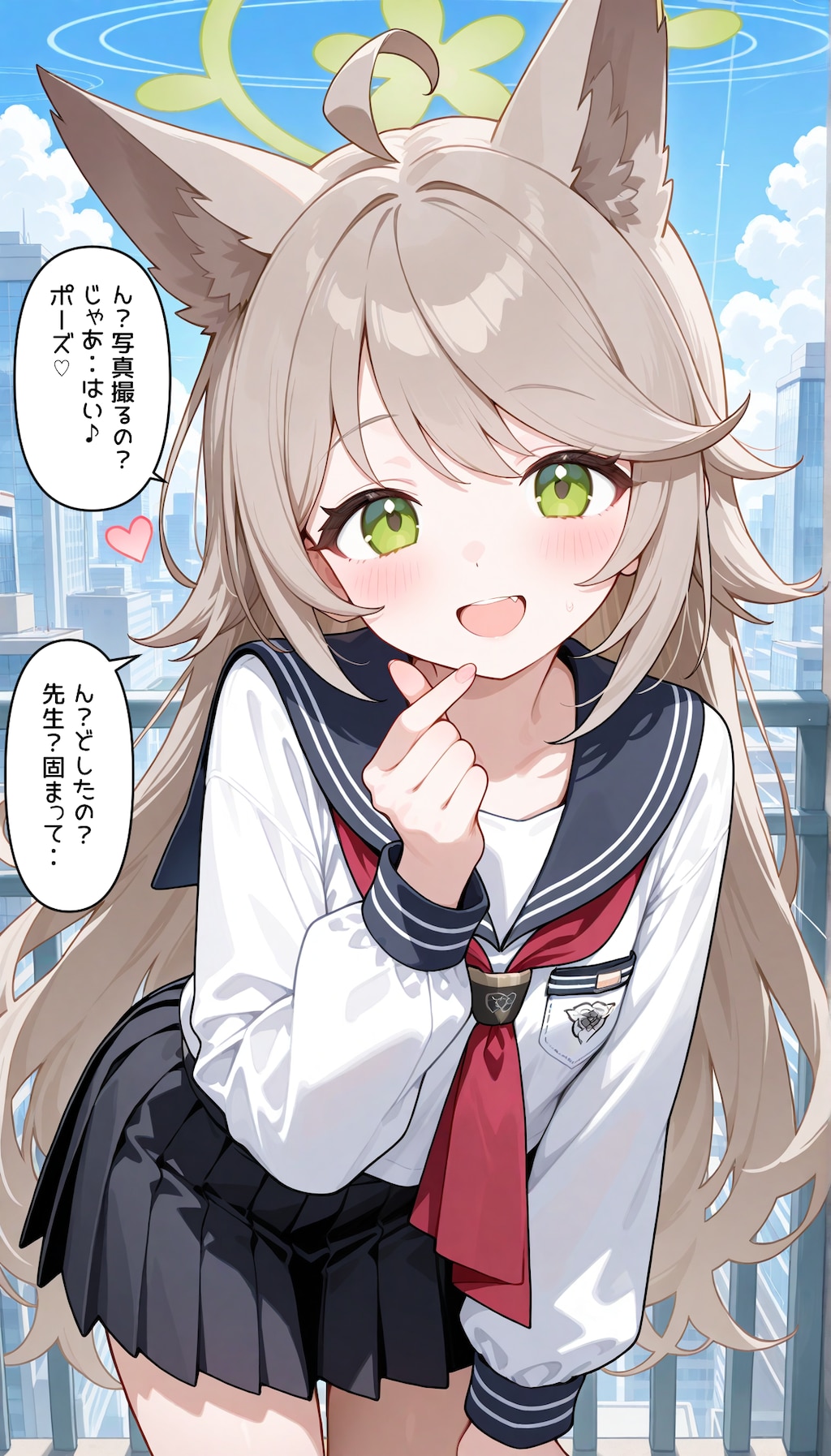 ブルアカ　髪解きオトギちゃん　ふぉとぐらふぃてぃ