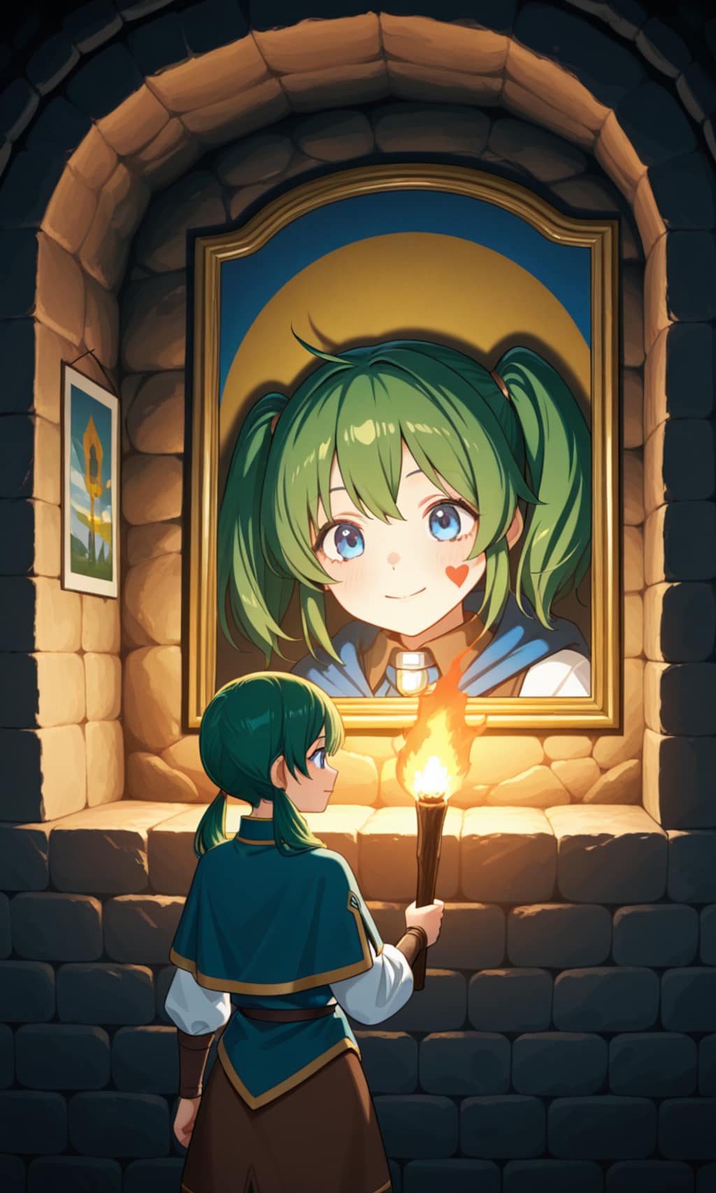 変な洞窟に迷い込んだ